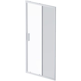 Душевая дверь AM.PM Gem Solo 100 W90G-100-1-195MG профиль Хром матовый стекло тонированное-прозрачное